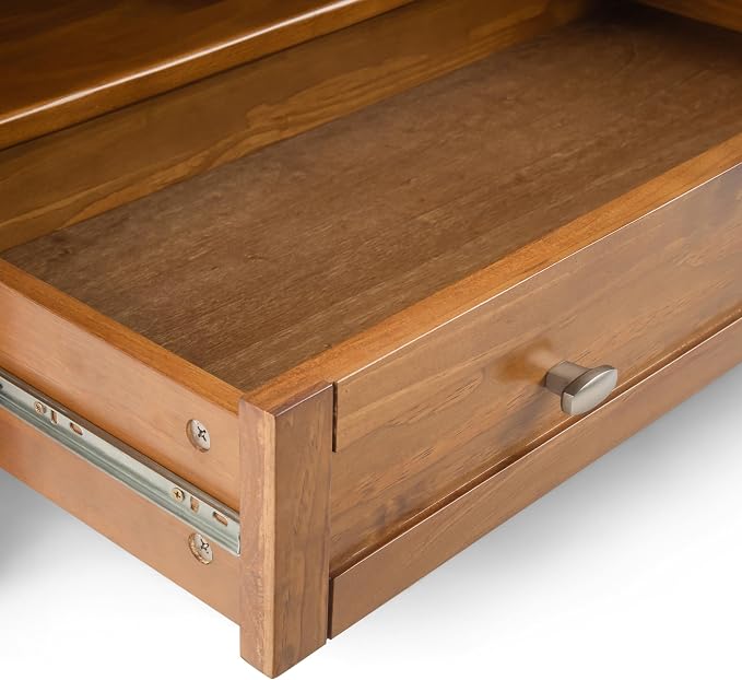 SIMPLIHOME Warm Shaker Square Coffee Table - Image 7