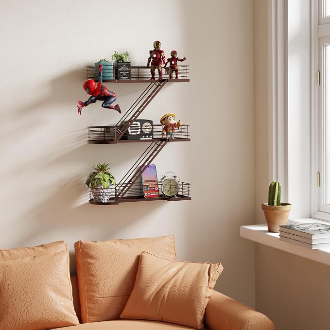 15 Inch Fire Escape Wall Shelf - Image 5