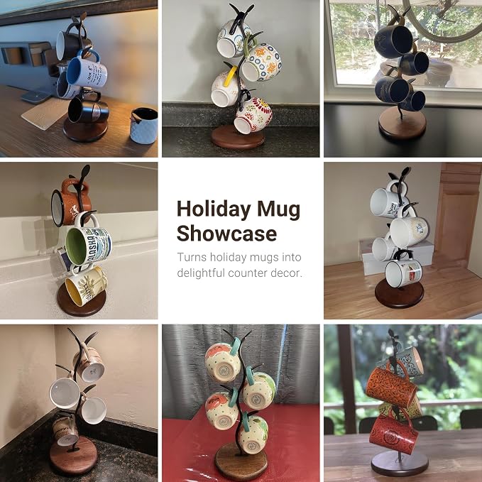 Sturdy Countertop Mug Tree - Image 5