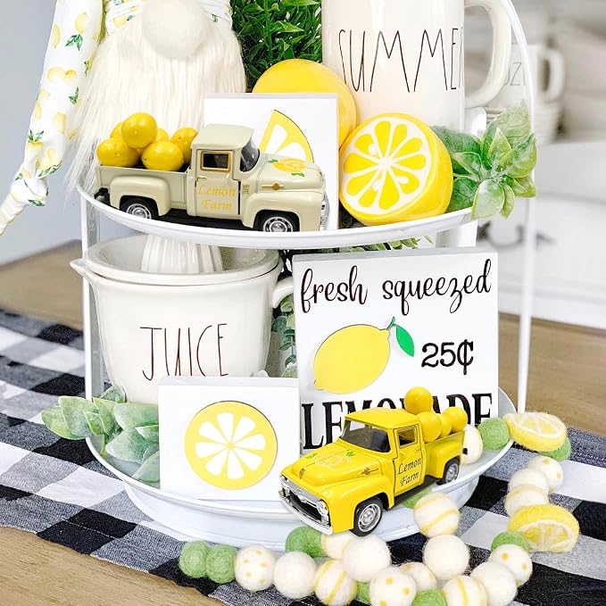 Lemon Truck Decor with Mini Fake Lemons Lemon Decorations - Image 6