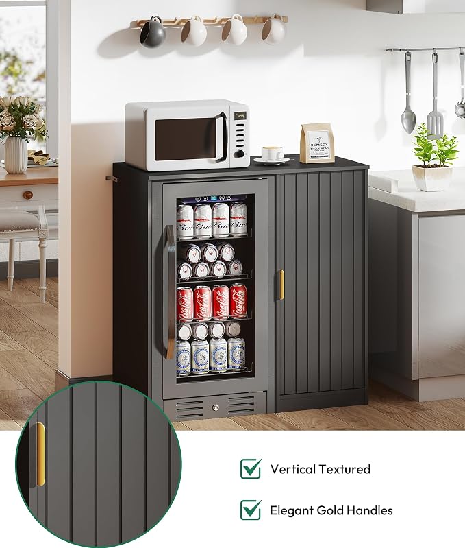 Lamtor Mini Fridge Cabinet - Image 7