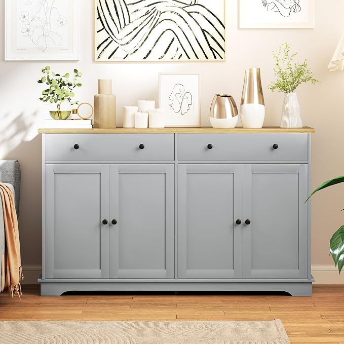 HOMCOM Sideboard Buffet Cabinet - Image 2