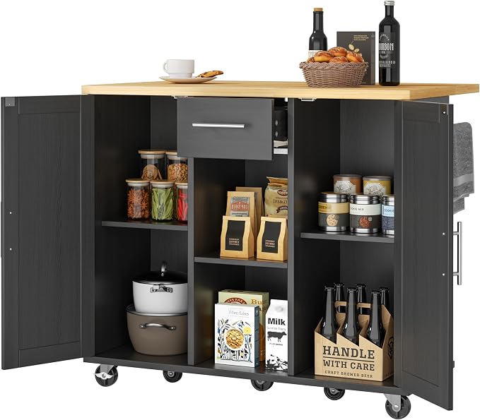 JY QAQA 42" Kitchen Island - Image 3