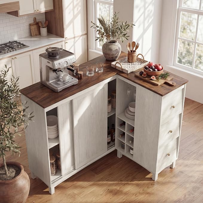STO'SENSE Corner Bar Cabinet - Image 8