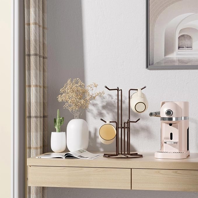 HULISEN Mug Holder for Large Cups, Mug Tree for Counter - Image 3