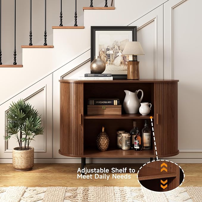 ONBRILL 40" Sideboard Buffet Cabinet - Image 4
