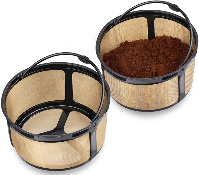 Reusable K-Duo Coffee Filter for Essentials & Brewers, Carafe Basket Filters by FOTRIC