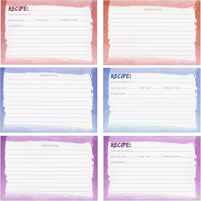 Juvale Recipe Cards - Image 6