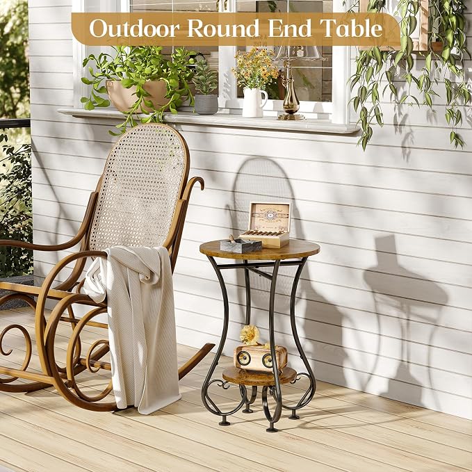 X-cosrack Small Round Side Table - Image 5