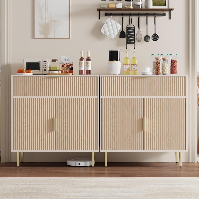 Housoul Sideboard Buffet Cabinet - Image 4
