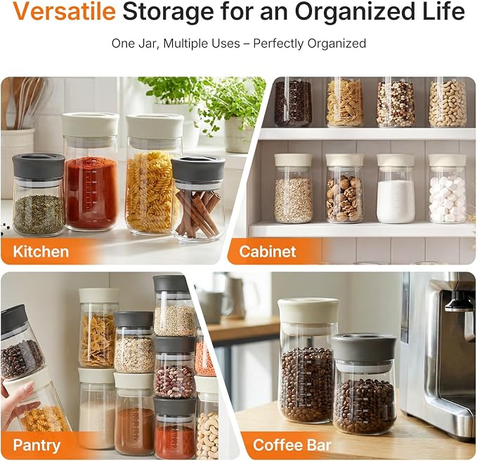 2-Pack Upgraded Glass Jars - Image 7