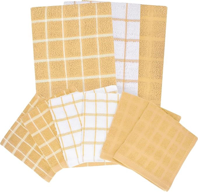 Ritz Premium 3-Pack Kitchen Towel & 6-Pack Dish Cloth Set - Image 2