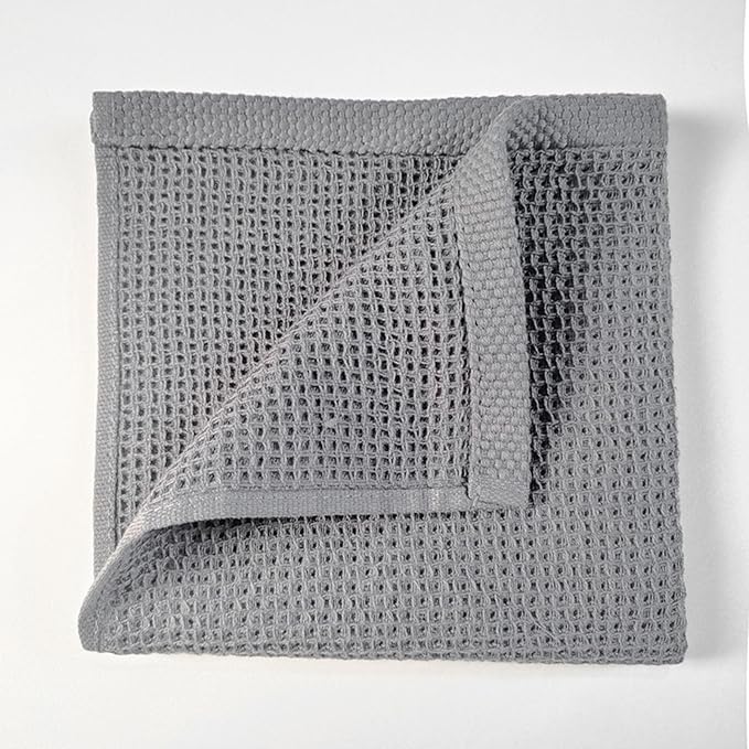 Glasses Cleaning Cloth, Washable Waffle Weave 134X134 Dish Rags - Image 3
