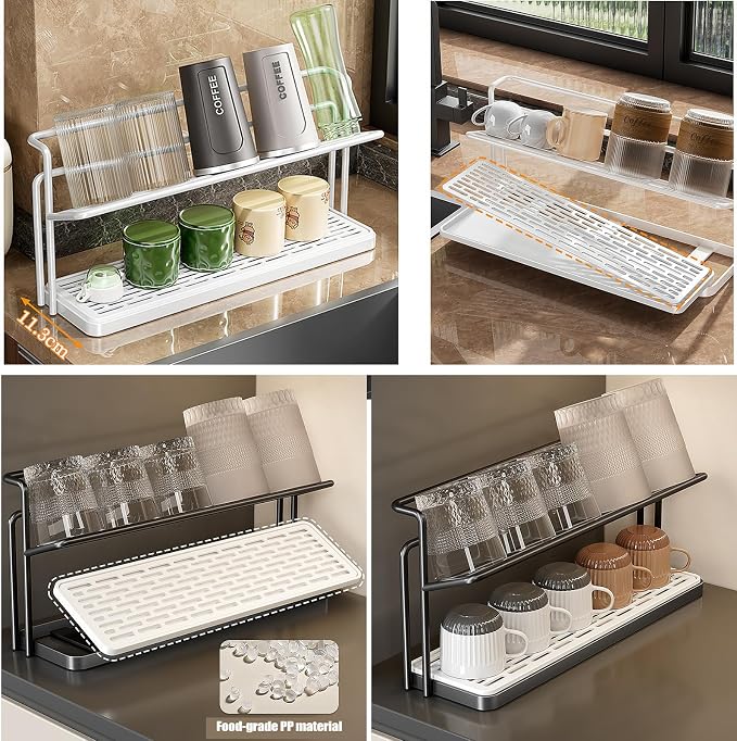 BCWW 2 Tier Cup Drying Rack - Image 7