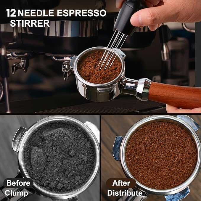 58mm Espresso Tamper Set, 5-IN-1 Espresso Accessories Kit - Image 3