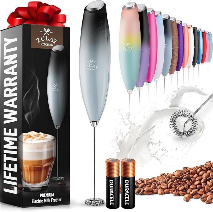 Zulay Powerful Milk Frother for Coffee by ZulayKitchen