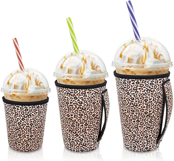 Iced Coffee Sleeve Insulator Sleeves by AJLTPA