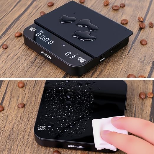 Coffee Scale with Auto Timing, Mini Rechargeable Espresso Scale with Timer - Image 4