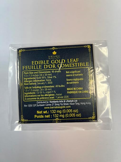 Barnabas Edible Gold Leaf 24K - Image 5