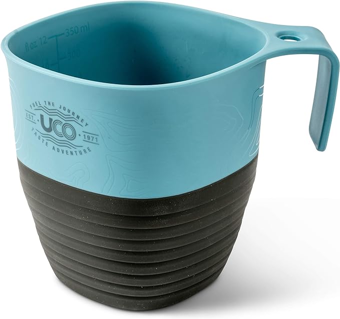 UCO Collapsible Camp Cup for Camping, Backpacking, and Hiking, 12 Ounces by UCO