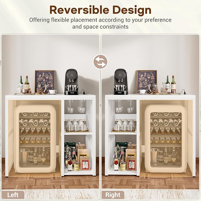 Homieasy Mini Fridge Cabinet - Image 6