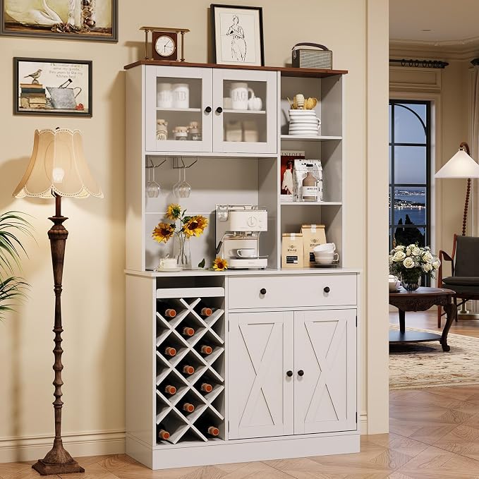 IDEALHOUSE 72 Inch Tall Kitchen Pantry Cabinet by IDEALHOUSE