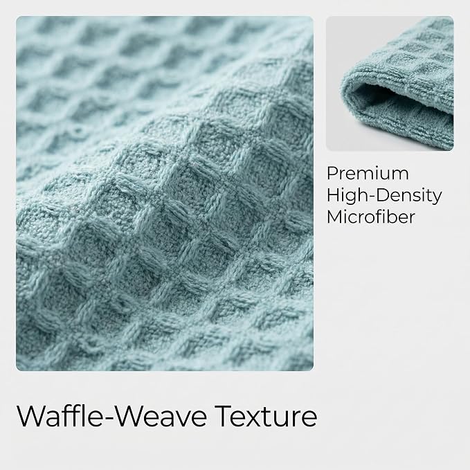 Microfiber Cleaning Cloths for Coffee Bar Accessories 4 Pack Ultra Absorbent - Image 4