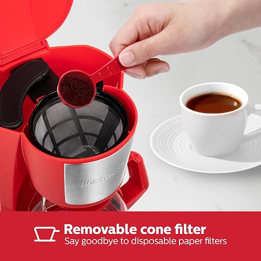 Holstein Housewares 5 Cup Drip Coffee Maker – Compact and User-Friendly - Image 3