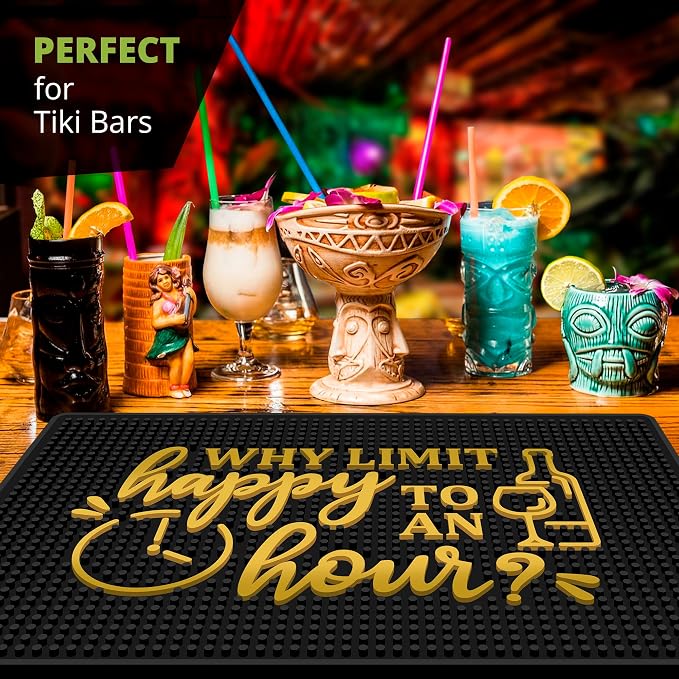 Why Limit Happy Hour Bar Mat - Image 5