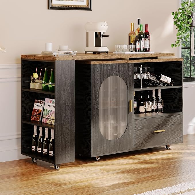 HSH 72" Rustic Kitchen Island - Image 7