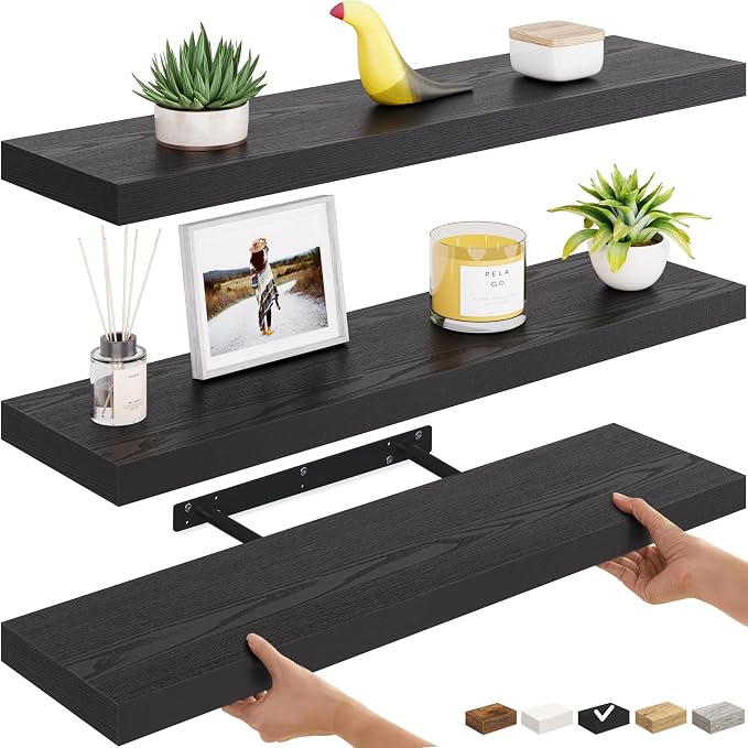 Ballucci Floating Shelves, Wood Floating Shelves by Ballucci