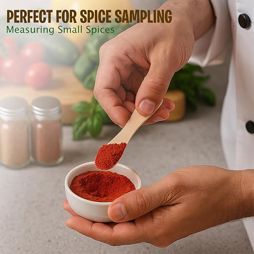Perfect Stix Wooden Birchwood Ice Cream Sample Spoons, Mini Disposable Tasting - Image 7