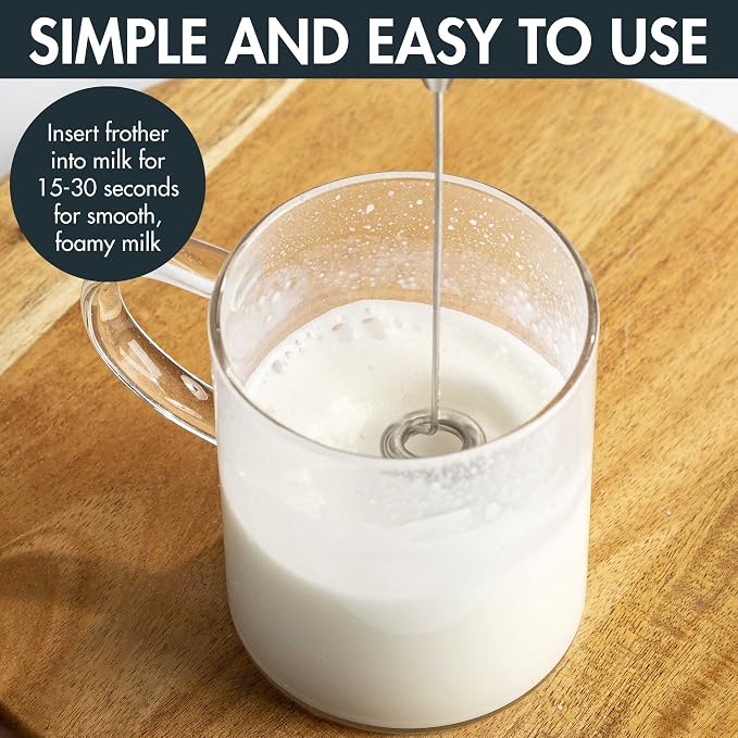 Primula Stovetop Espresso Maker and Handheld Electric Milk Frother Gift Set - Image 5