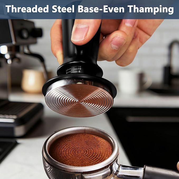 8 Pack Espresso Accessories Kit, 58mm Espresso Tool Kit | Coffee Distributor - Image 6