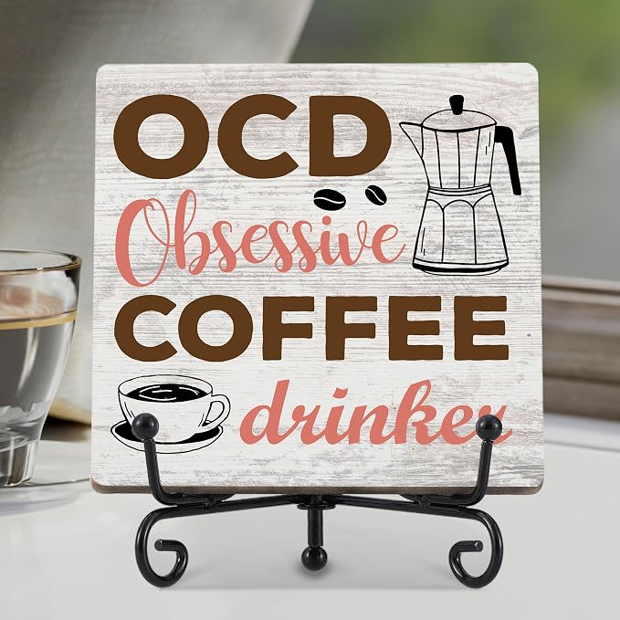 Coffee Bar Decor, Funny Cafes Signs by Cazhes