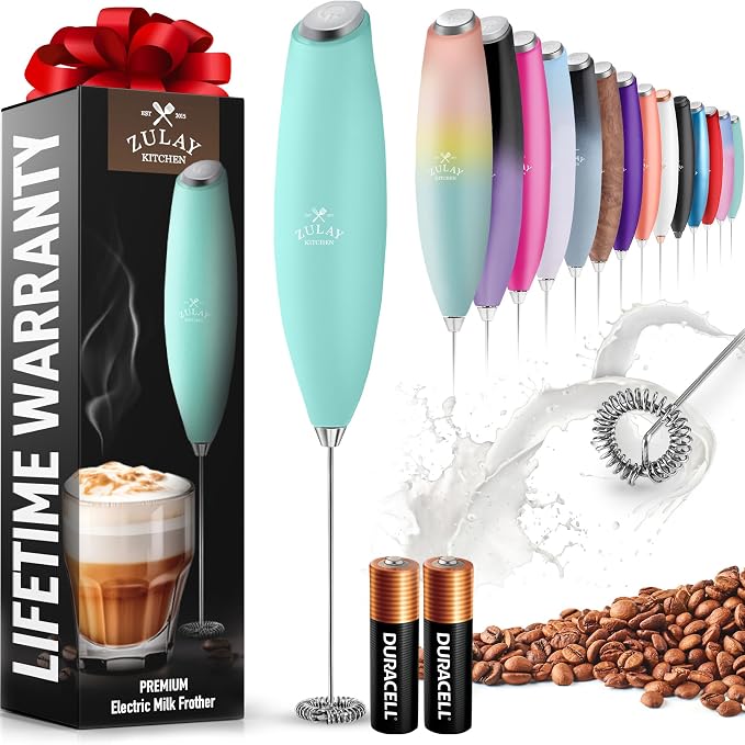 Zulay Powerful Milk Frother for Coffee by ZulayKitchen