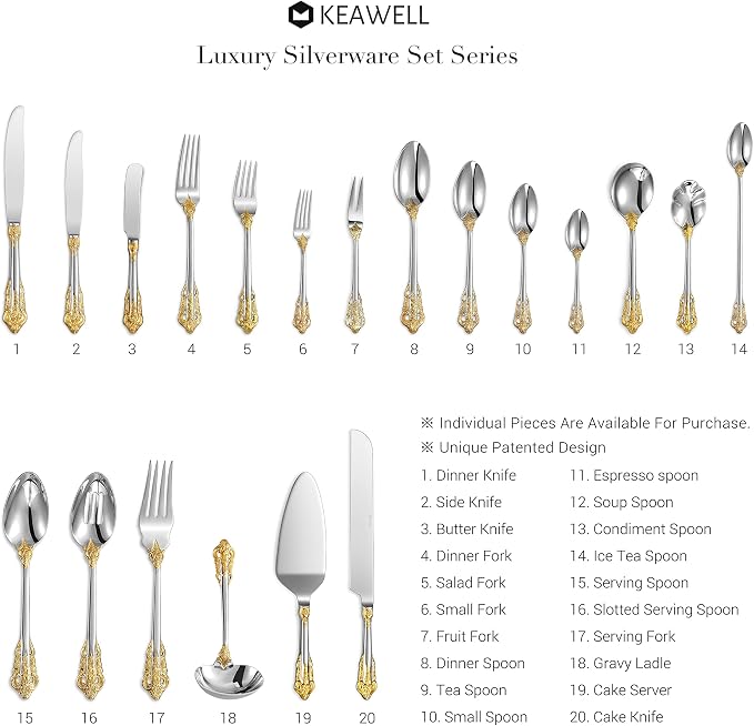 KEAWELL Luxurious 5.1-Inch Espresso Spoons Set - Image 2