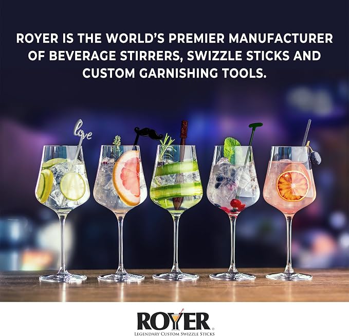Royer – Baseball Cocktail Stirrers | Fun Baseball Swizzle Sticks - Image 7
