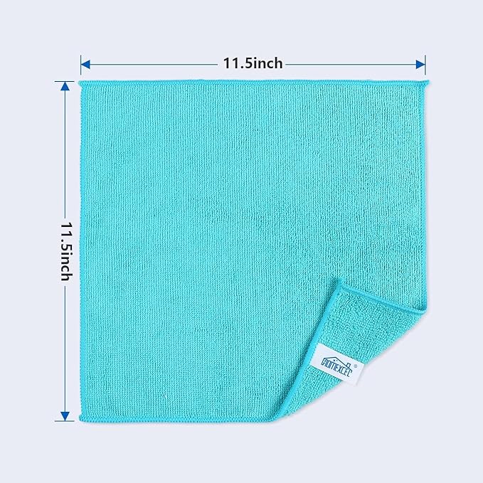 HOMEXCEL Microfiber Cleaning Cloth, 400 Pack Cleaning Towels - Image 2