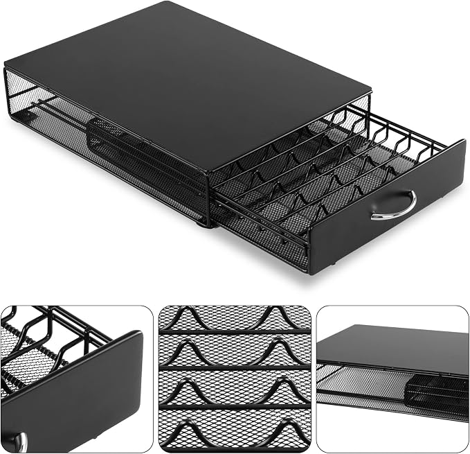 Coffee Pod Holder Storage Drawer Compatible - Image 8