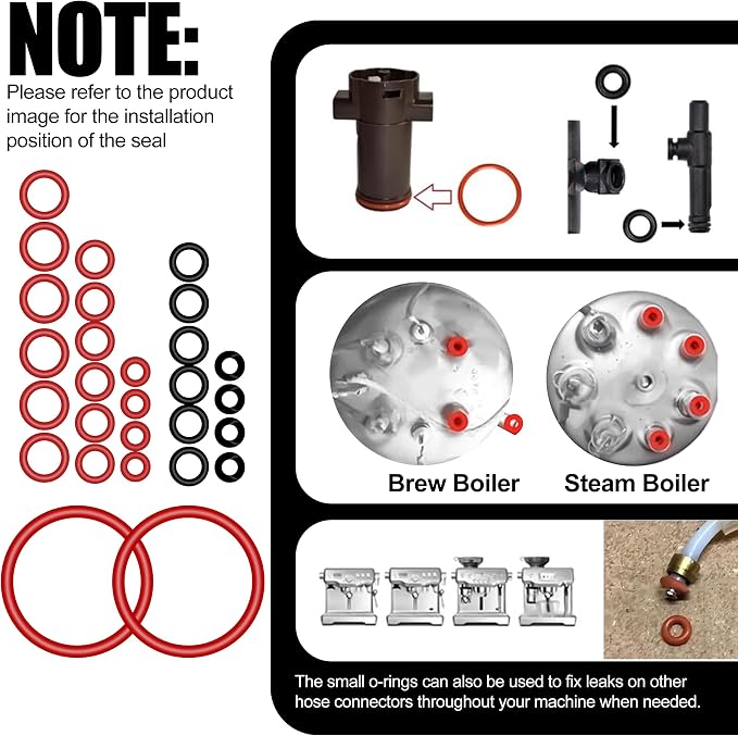 O-Ring Gasket Seal & Brew Valve Tool Set – Compatible - Image 5