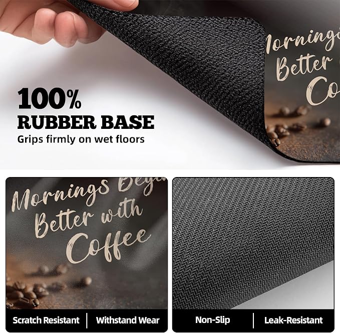 Dish Drying Mat Large Coffee Mat Absorbent Drying Mat - Image 5