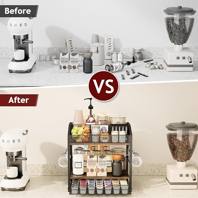 Homsorout Coffee Bar Organizer - Image 6