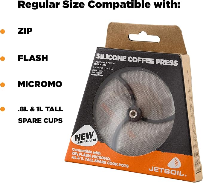 Jetboil Silicone French Press Coffee Maker Camping Stoves - Image 2