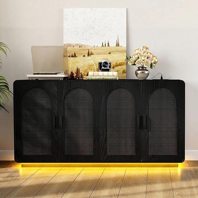 LIKIMIO Rattan Buffet Cabinet by LIKIMIO