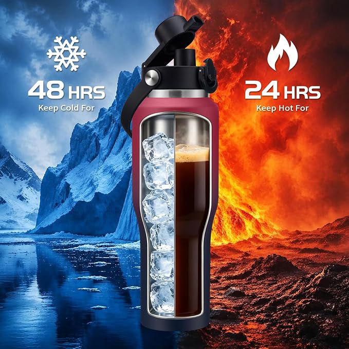 Vacuum Insulated Water Bottle 40oz - Image 3