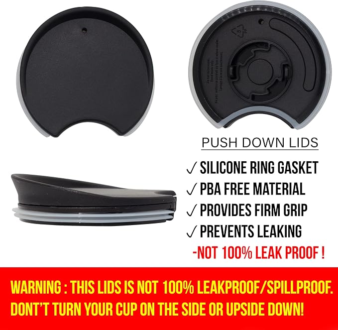 MIE Replacement Lid for Coffee Cup & Tea Cup - Image 3