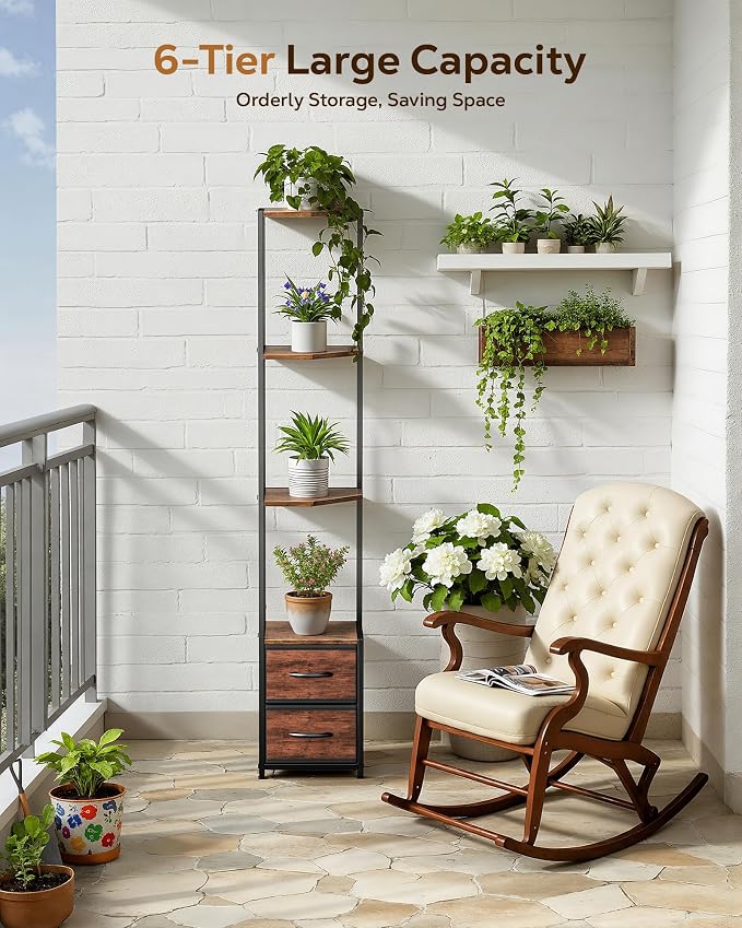 Housolution Corner Shelf Stand - Image 7