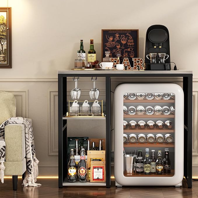 Homieasy Mini Fridge Cabinet - Image 3