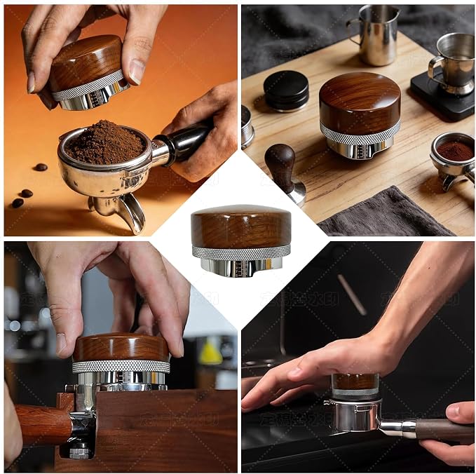 53mm Espresso Accessories, Espresso Distribution Tool, Adjustable Height 5-15mm - Image 6